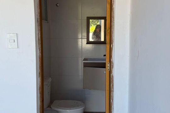 Banheiro de apartamento à venda com 2 quartos, 88m² em Vila Suíça, Santo André