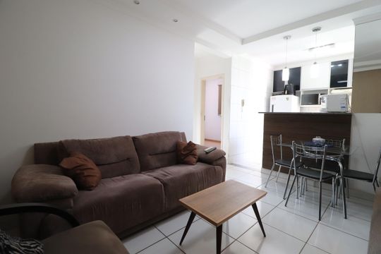 Sala de apartamento para alugar com 2 quartos, 45m² em Umuarama, Uberlândia