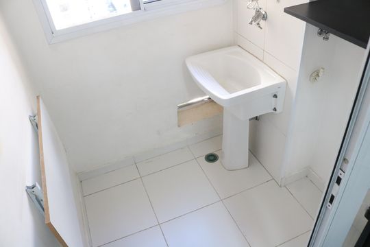 Área de Serviço de apartamento à venda com 2 quartos, 59m² em Várzea da Barra Funda, São Paulo