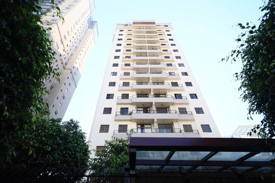 Área comum - Fachada de apartamento para alugar com 3 quartos, 100m² em Vila Osasco, Osasco