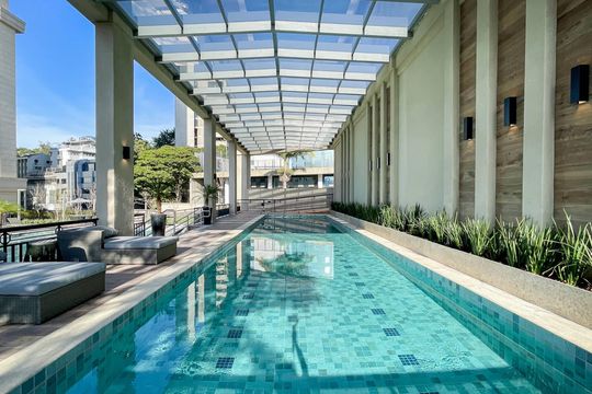 Área externa de apartamento para alugar com 3 quartos, 186m² em Real Parque, São Paulo