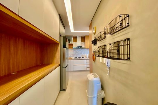 Área de serviço de apartamento para alugar com 3 quartos, 186m² em Real Parque, São Paulo