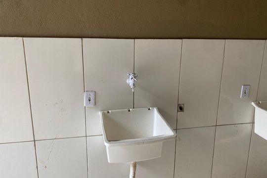 Área de serviço de kitnet/studio para alugar com 1 quarto, 30m² em Cidade Nova, Rio de Janeiro
