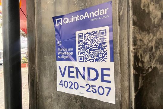 Placa  de apartamento à venda com 5 quartos, 460m² em Copacabana, Rio de Janeiro