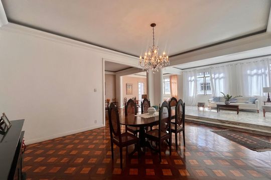 Sala de apartamento à venda com 5 quartos, 460m² em Copacabana, Rio de Janeiro
