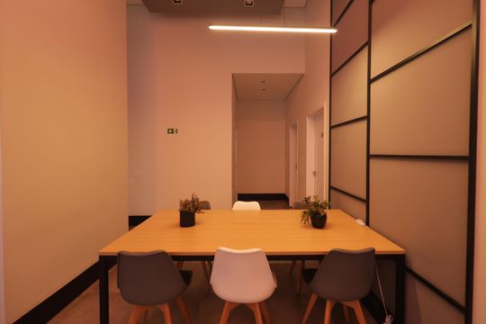 Área comum - Coworking de kitnet/studio para alugar com 1 quarto, 25m² em Vila Mariana, São Paulo