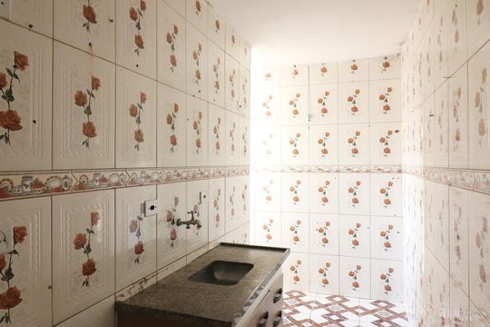 Cozinha  de apartamento à venda com 2 quartos, 42m² em Jardim Silvina, São Bernardo do Campo