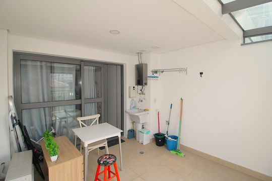 Área de Serviço de apartamento à venda com 1 quarto, 48m² em Chora Menino, São Paulo