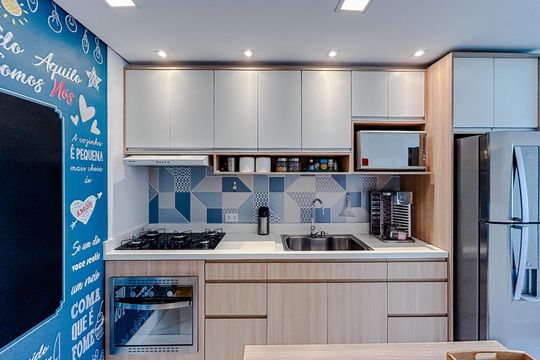 Cozinha - Armários de apartamento à venda com 2 quartos, 69m² em Tatuapé, São Paulo
