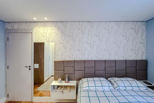 Quarto 1 - Suíte de apartamento à venda com 2 quartos, 69m² em Tatuapé, São Paulo