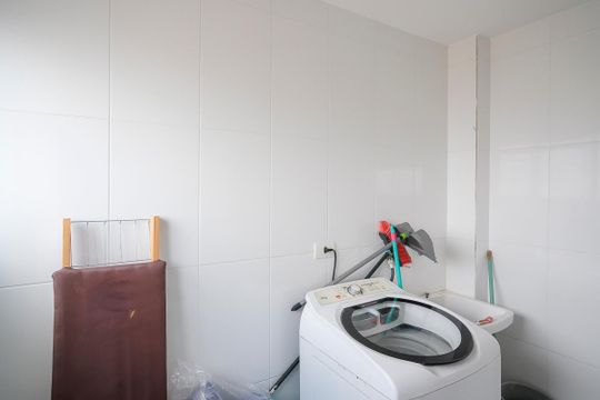 Área de serviço de apartamento à venda com 2 quartos, 77m² em Vila Camargo, São Bernardo do Campo