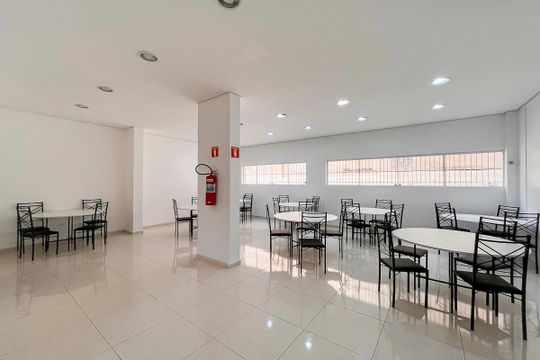 Salão de festas de apartamento à venda com 2 quartos, 77m² em Vila Camargo, São Bernardo do Campo
