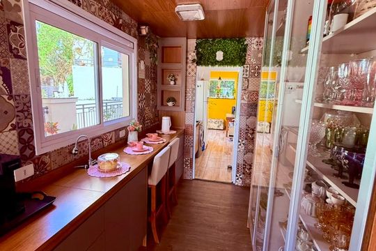 Cozinha de apartamento para alugar com 3 quartos, 180m² em Parque Bairro Morumbi, São Paulo