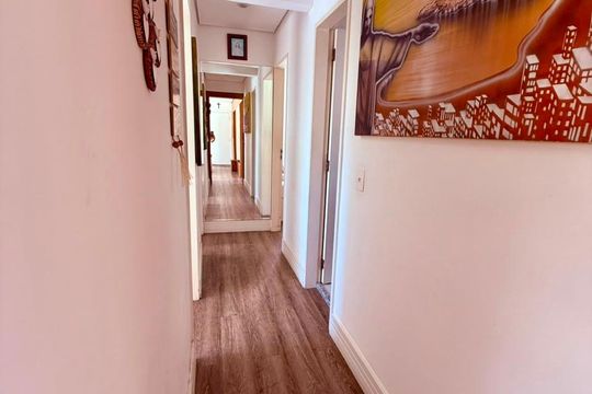 Corredor de apartamento para alugar com 3 quartos, 180m² em Parque Bairro Morumbi, São Paulo