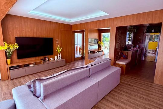 Sala de apartamento para alugar com 3 quartos, 180m² em Parque Bairro Morumbi, São Paulo