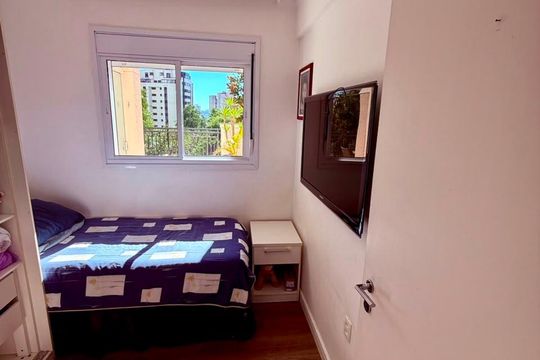 Quarto de apartamento para alugar com 3 quartos, 180m² em Parque Bairro Morumbi, São Paulo