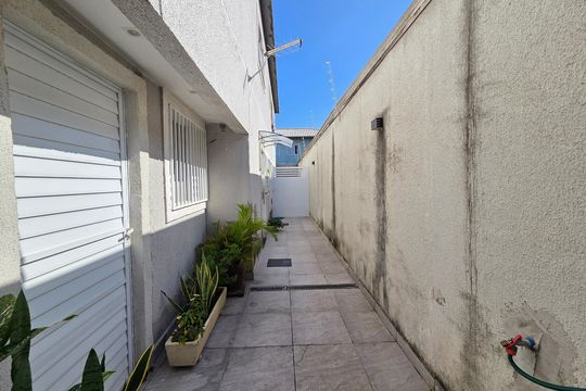 Área comum de casa de condomínio para alugar com 2 quartos, 70m² em Maracanã, Praia Grande