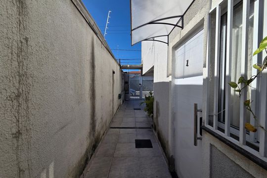 Área comum de casa de condomínio para alugar com 2 quartos, 70m² em Maracanã, Praia Grande
