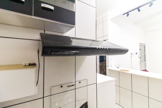Cozinha de casa para alugar com 1 quarto, 30m² em Vila Siria, São Paulo