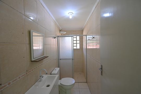 Banheiro Social  de casa de condomínio para alugar com 2 quartos, 75m² em Vila da Saúde, São Paulo