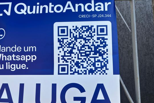 QR Code  de kitnet/studio para alugar com 1 quarto, 20m² em Colônia, Ribeirão Pires