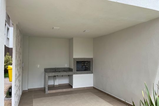 Área comum - Churrasqueira de apartamento para alugar com 2 quartos, 34m² em Parque Industrial Tomas Edson, São Paulo