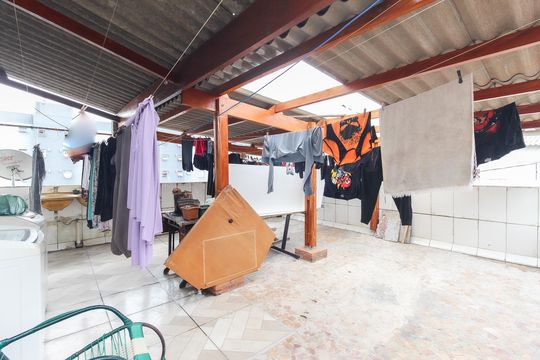 Área Externa de casa para alugar com 1 quarto, 45m² em Conjunto Residencial José Bonifácio, São Paulo