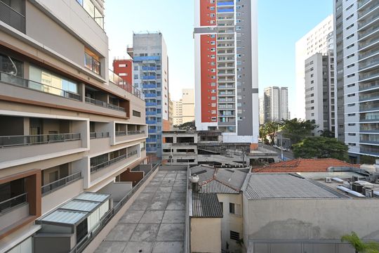 Vista da Varanda de kitnet/studio para alugar com 1 quarto, 28m² em Vila Clementino, São Paulo
