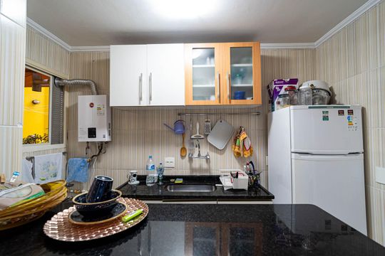 Cozinha de apartamento para alugar com 2 quartos, 75m² em Consolação, São Paulo