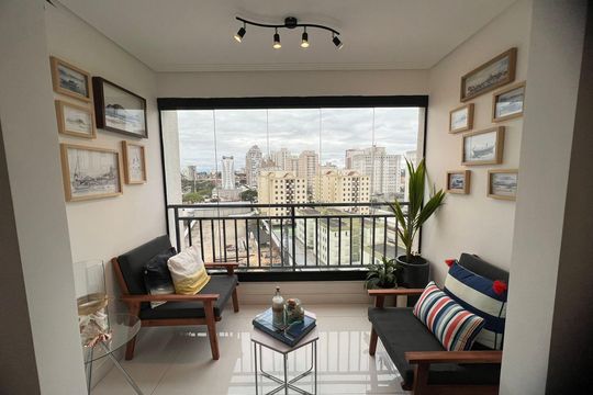 Varanda de apartamento para alugar com 2 quartos, 65m² em Palmeiras de São José, São José dos Campos