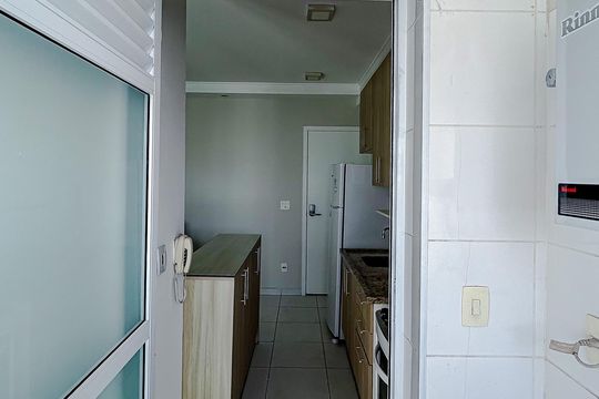 Área de Serviço de apartamento para alugar com 1 quarto, 45m² em Vila Gomes Cardim, São Paulo