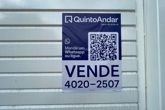 PLACA INSTALADA EM 29/07/2026 COM O CÓDIGO XETH-136 de apartamento à venda com 2 quartos, 98m² em Morro do espelho, São Leopoldo