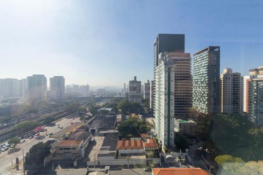 Varanda - vista de apartamento para alugar com 1 quarto, 45m² em Vila Gomes Cardim, São Paulo