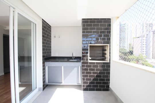 Varanda Gourmet de apartamento para alugar com 3 quartos, 117m² em Vila Andrade, São Paulo
