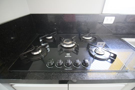 Cozinha de apartamento para alugar com 3 quartos, 117m² em Vila Andrade, São Paulo