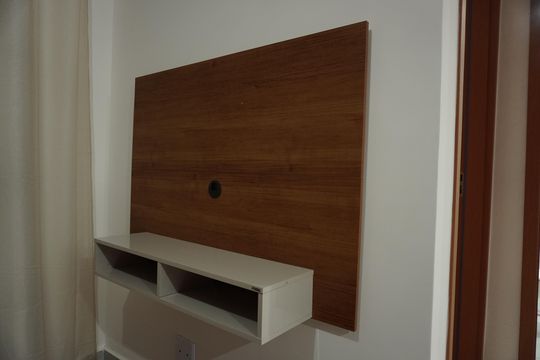 Sala de apartamento para alugar com 2 quartos, 51m² em Vila Lutfalla, São Carlos