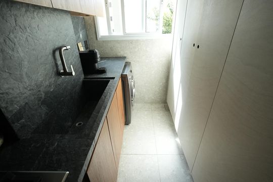 Área de Serviço de apartamento à venda com 2 quartos, 65m² em Jardim, Santo André