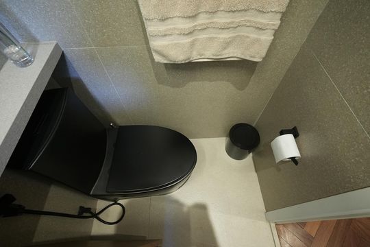 Banheiro da Suite 2 de apartamento à venda com 2 quartos, 65m² em Jardim, Santo André