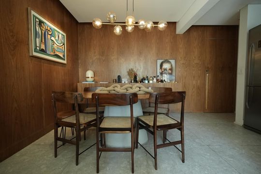 Sala de apartamento à venda com 2 quartos, 65m² em Jardim, Santo André