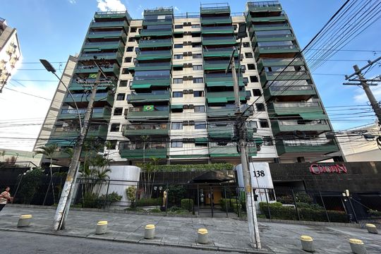 Fachada do Prédio de apartamento para alugar com 3 quartos, 82m² em Méier, Rio de Janeiro