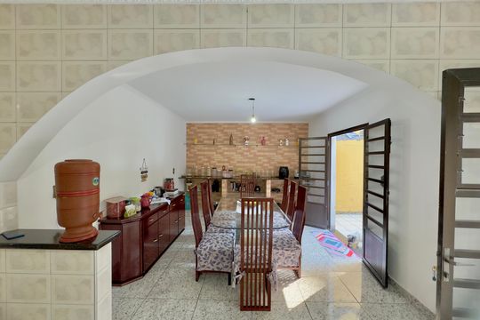 Sala de Jantar de casa à venda com 3 quartos, 250m² em Jardim Las Vegas, Guarulhos