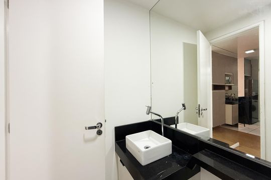 Banheiro de apartamento para alugar com 2 quartos, 39m² em Santana, São Paulo