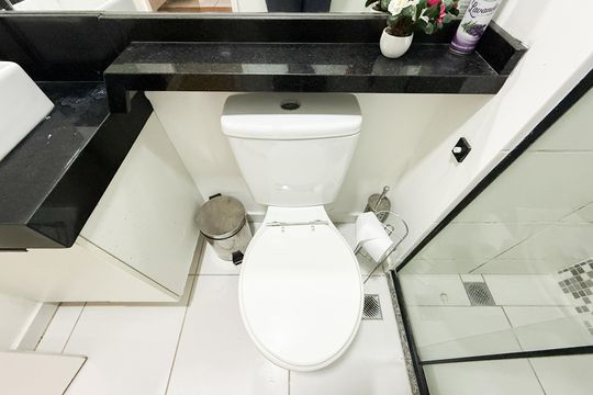 Banheiro de apartamento para alugar com 2 quartos, 39m² em Santana, São Paulo
