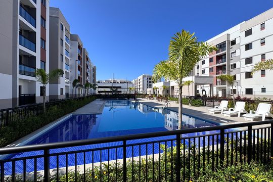 Área comum de apartamento para alugar com 2 quartos, 49m² em Recreio dos Bandeirantes, Rio de Janeiro
