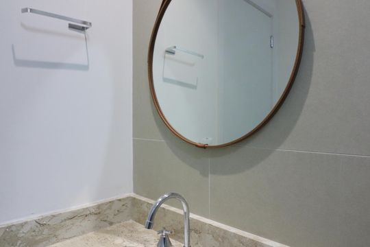 Quarto 1 - Suíte Banheiro  de apartamento para alugar com 2 quartos, 61m² em Planalto, São Bernardo do Campo