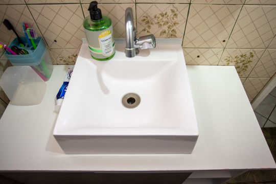 Banheiro de casa à venda com 4 quartos, 150m² em Taboão, Diadema