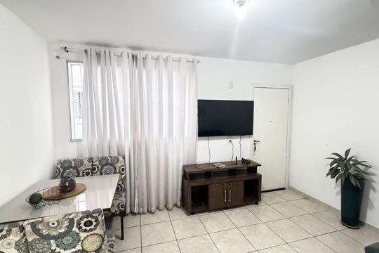 Sala de apartamento à venda com 2 quartos, 55m² em Planalto, Belo Horizonte