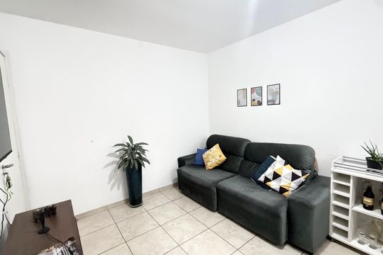 Sala de apartamento à venda com 2 quartos, 55m² em Planalto, Belo Horizonte