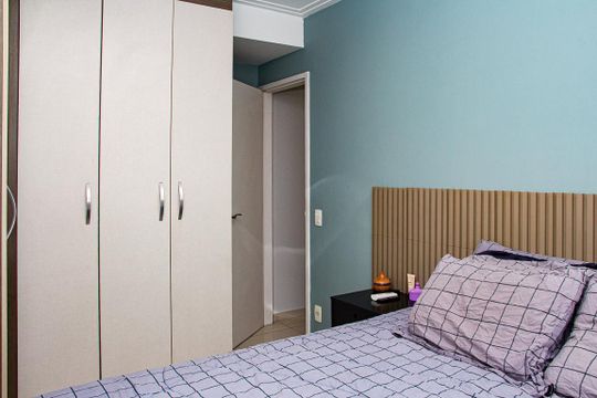 Suite de apartamento à venda com 2 quartos, 59m² em Vila Prudente, São Paulo