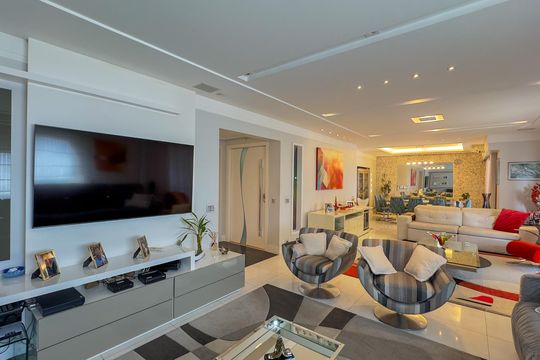 Sala de apartamento à venda com 4 quartos, 229m² em Cidade Monções, São Paulo